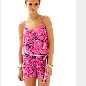 NWT Lilly Pulitzer Romper xl
